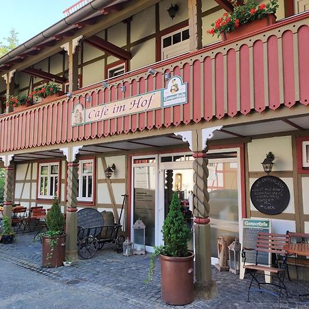 Cafe Im Hof- Bed & Breakfast Streufdorf 外观 照片
