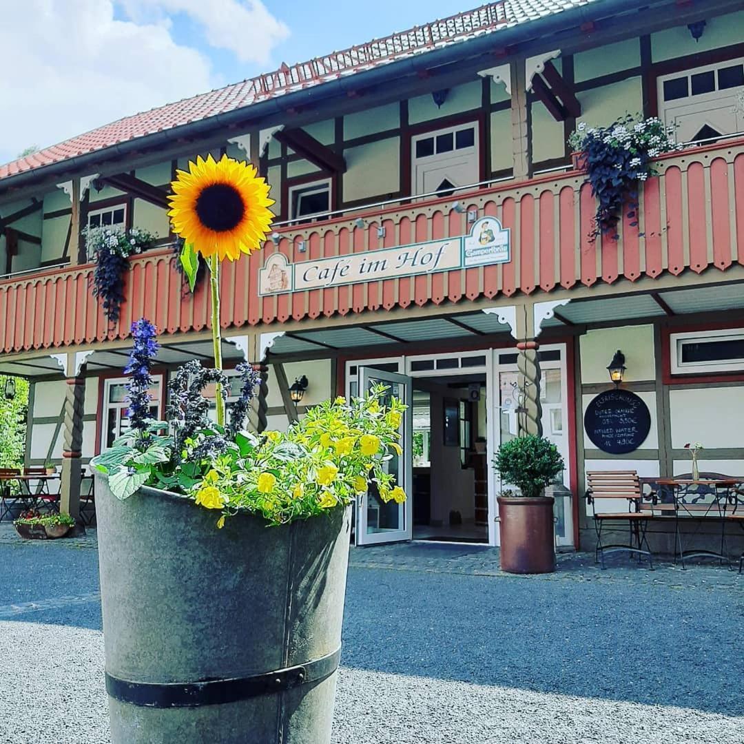 Cafe Im Hof- Bed & Breakfast Streufdorf 外观 照片