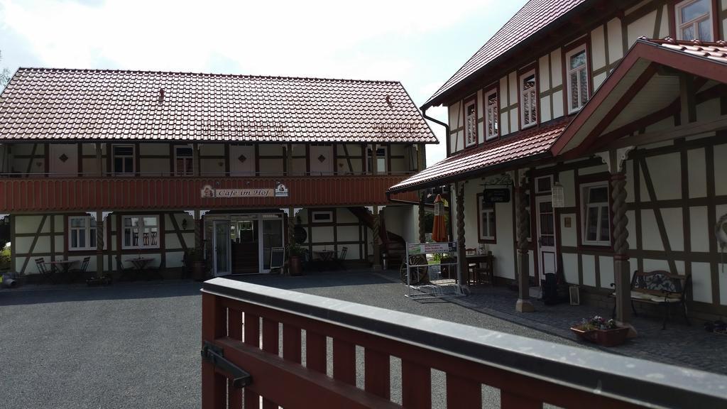 Cafe Im Hof- Bed & Breakfast Streufdorf 外观 照片